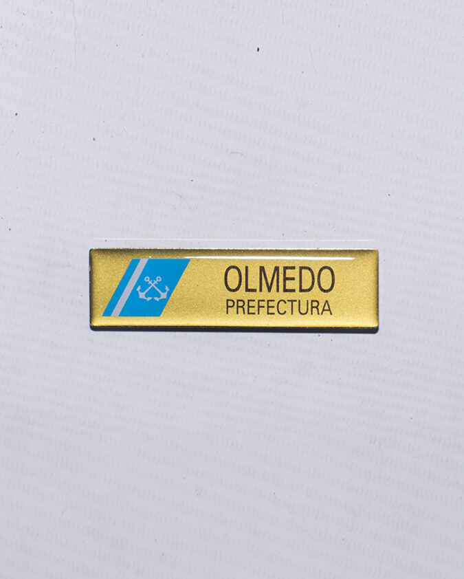 Placa de Identificación Personal