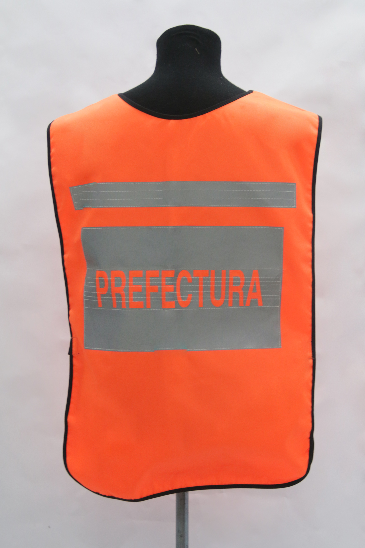 Chaleco Reflectivo Naranja de Prefectura - Imagen 2